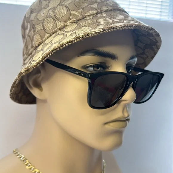 New Authentic Gucci GG0404S 008 58 Men's Sunglasses - Picture 1 of 13